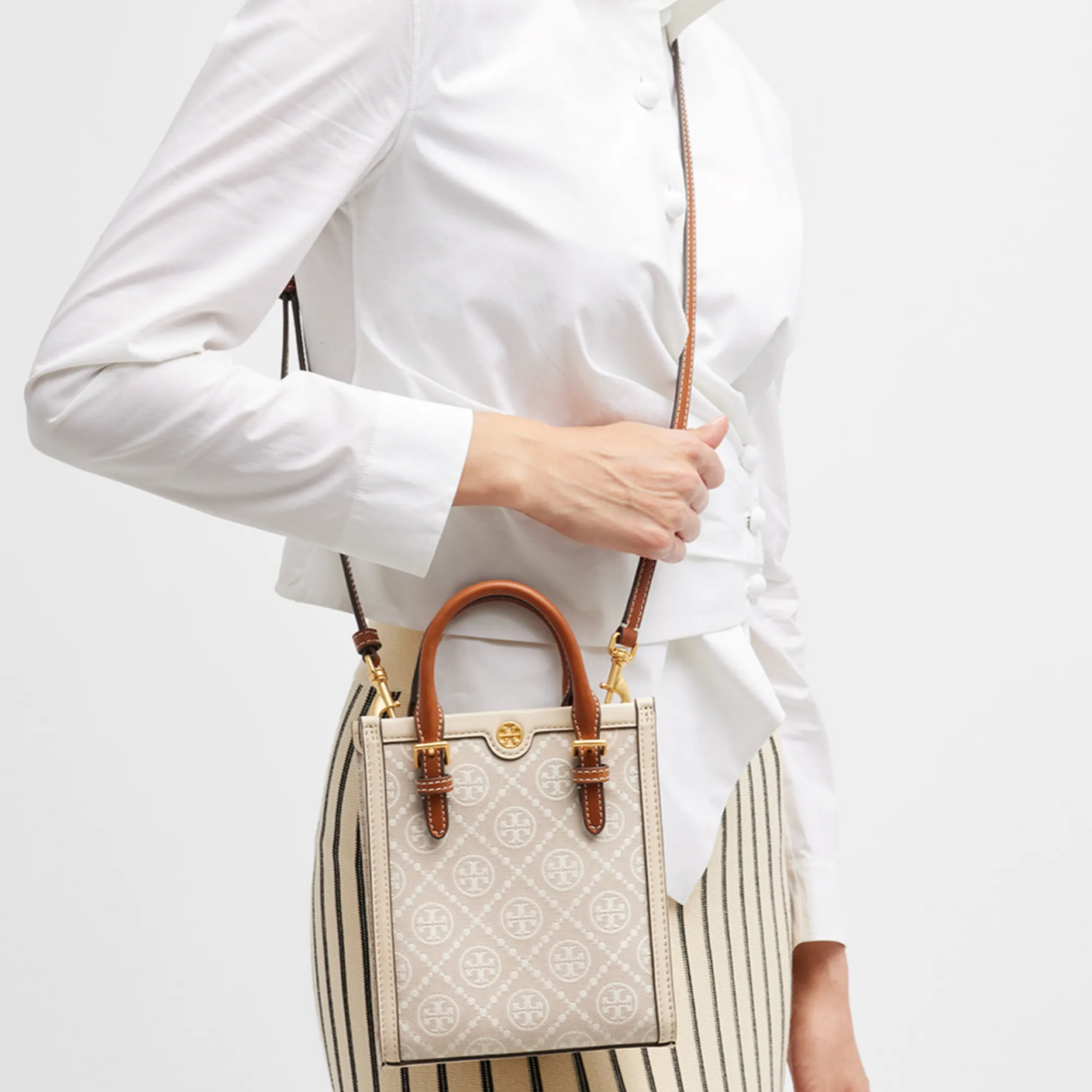 [美國現貨] Tory Burch T-Monogram Mini Tote