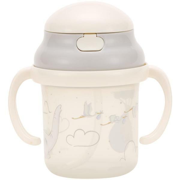 Skater Dumbo小飛象雙柄嬰兒吸管學習杯 8m+