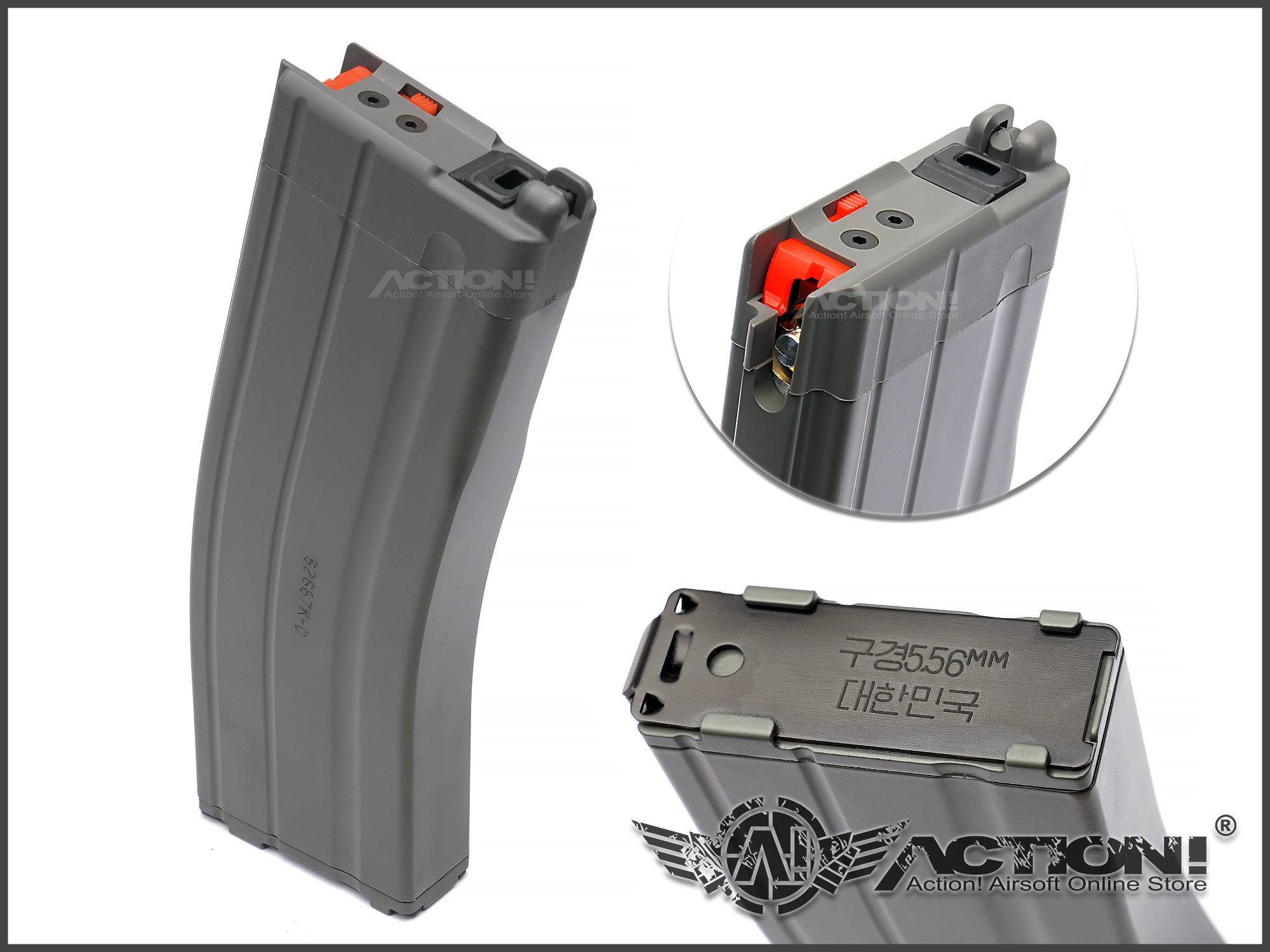 KSC／AKS gas magazine  新品 Tokyo Marui AKX 35 Rds Gas Magazine for AKM / AKX GBB Series
