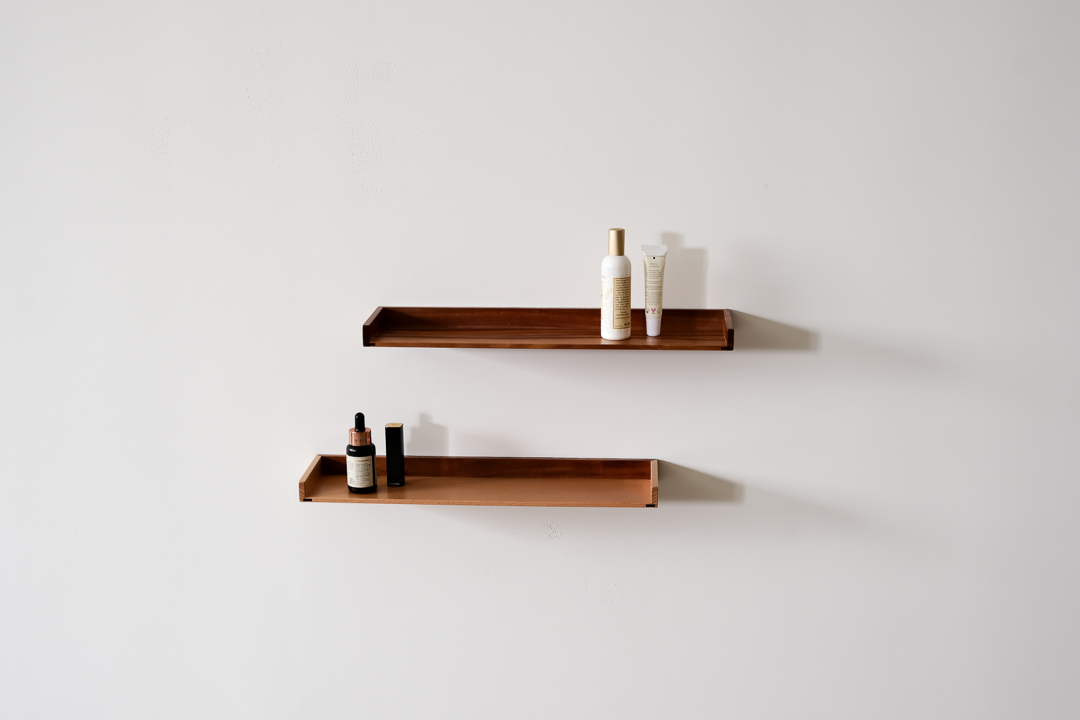 免釘牆斜邊層板