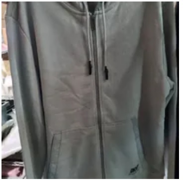 [S] DKNY FULL-ZIP HOODIE,ALLOY, M1370142-ALO (SD568)