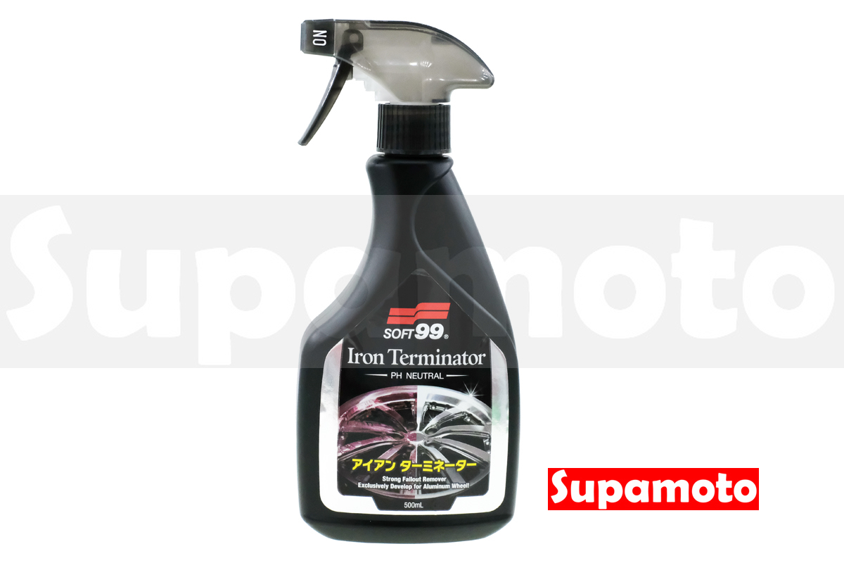 -Supamoto- SOFT99 鐵粉終結者 日本 鋁圈 輪框 輪圈 鐵粉去除劑 中性 清潔劑
