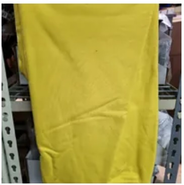 [S] DKNY FRENCH TERRY PANTS,MAIZE, M3240226-MAI [FINAL SALE] (SD573)