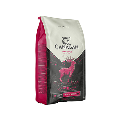 Canagan 無穀物 犬用田園野味配方 (紅色) 2kg／6kg／12kg