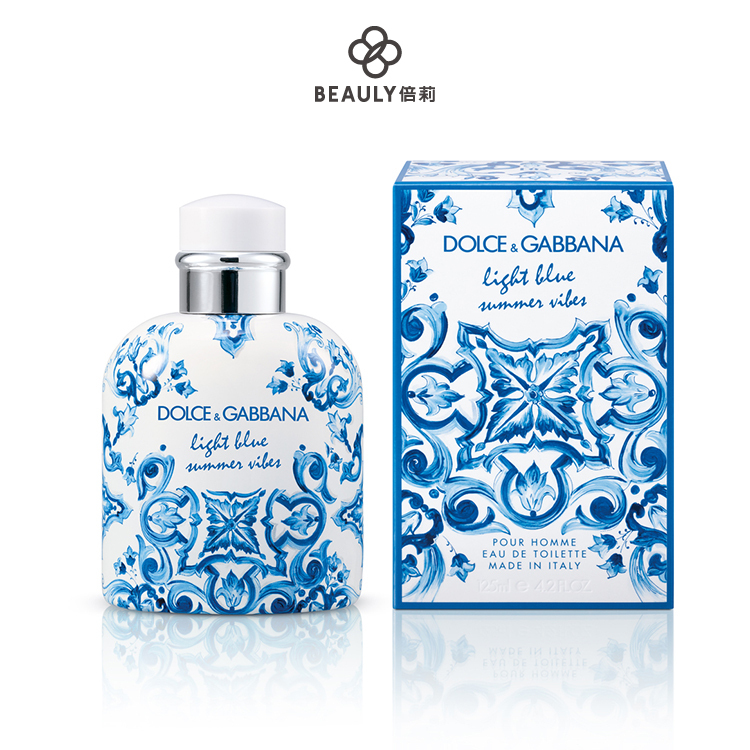 香水(男性用) DOLCE & GABBANA light blue 125ml Dolce&Gabbana DG Light Blue 淺藍心動印記男性淡香水125ml