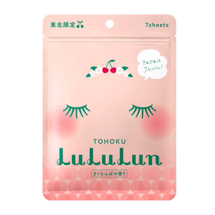LuLuLun 東北限定櫻桃化妝水面膜