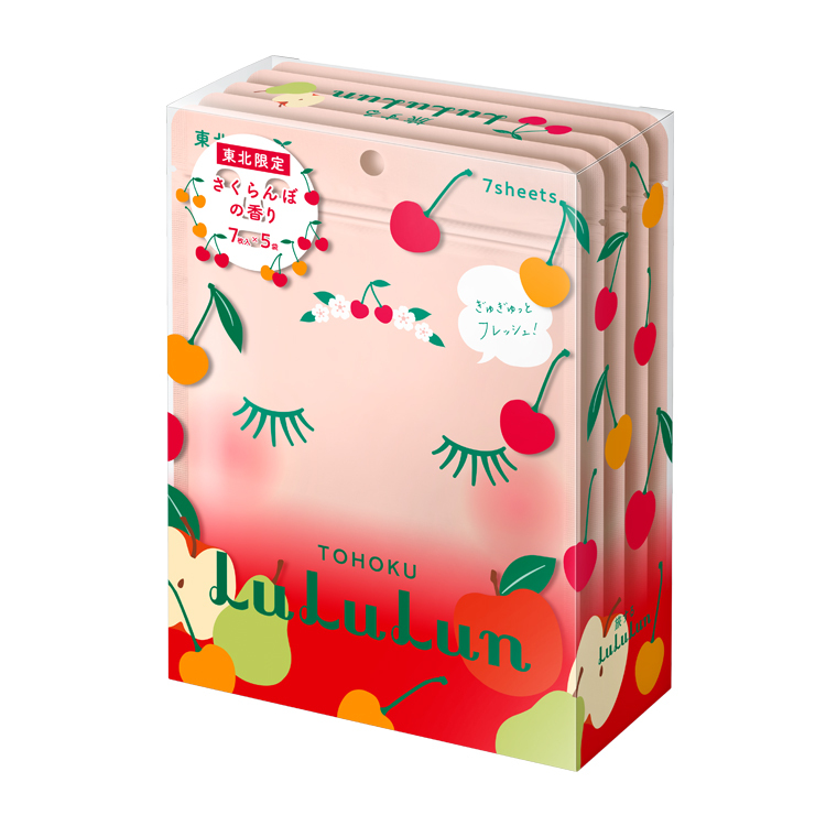 LuLuLun 東北限定櫻桃化妝水面膜