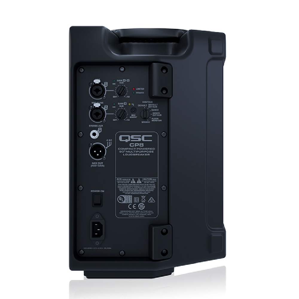 QSC QSC / CP8 8吋 主動式PA/監聽喇叭(8吋,1000W)(支) 第 2 張圖片｜三峽錄音 / 音響