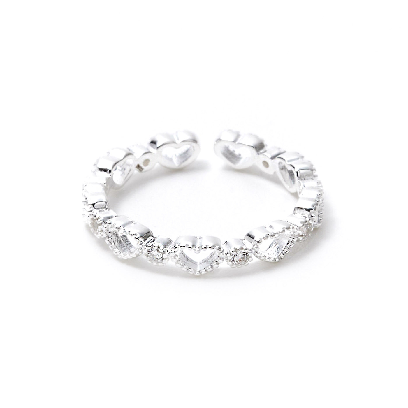 平價飾品,純銀,愛心,戒指