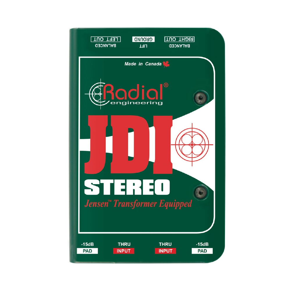 Radial Radial / JDI Stereo 被動式DI BOX — 三峽錄音 / 音響｜YA! 玩音樂