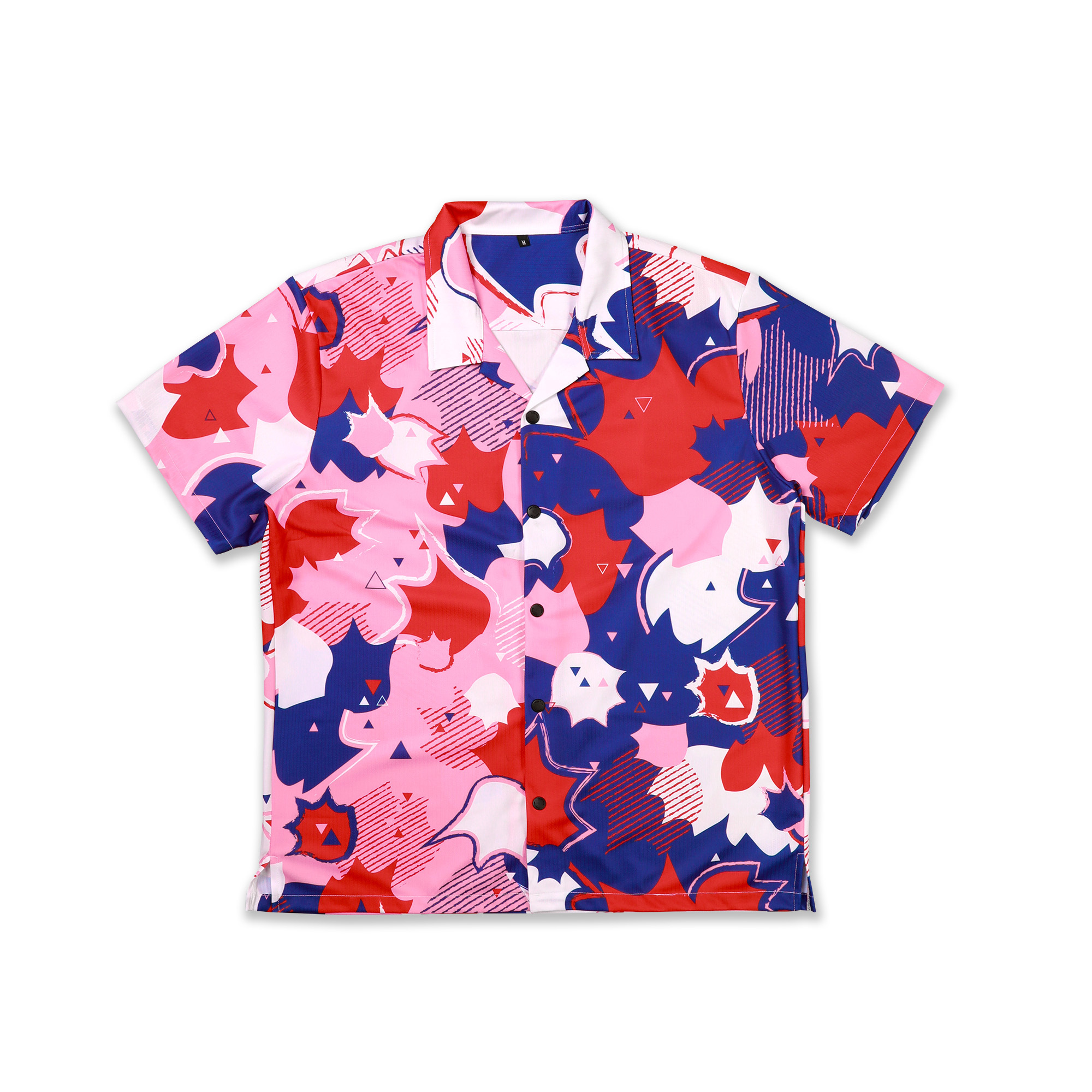 SAMOUFLAGE - Sakura 古巴領運動襯衫