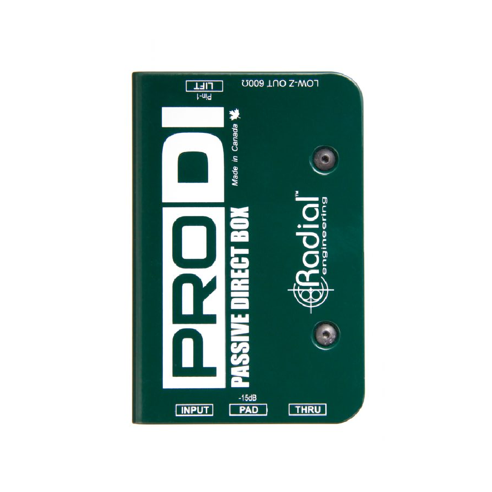 Radial Radial / PRO DI 被動式DI Box — 三峽錄音 / 音響｜YA! 玩音樂