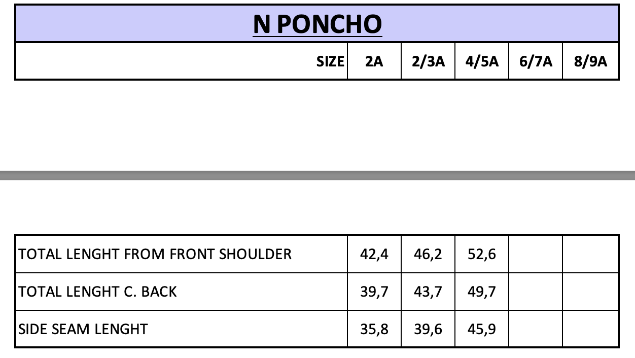 HELLO LUPO poncho purple check 2-3y 2022年最新海外 ベビー・キッズ