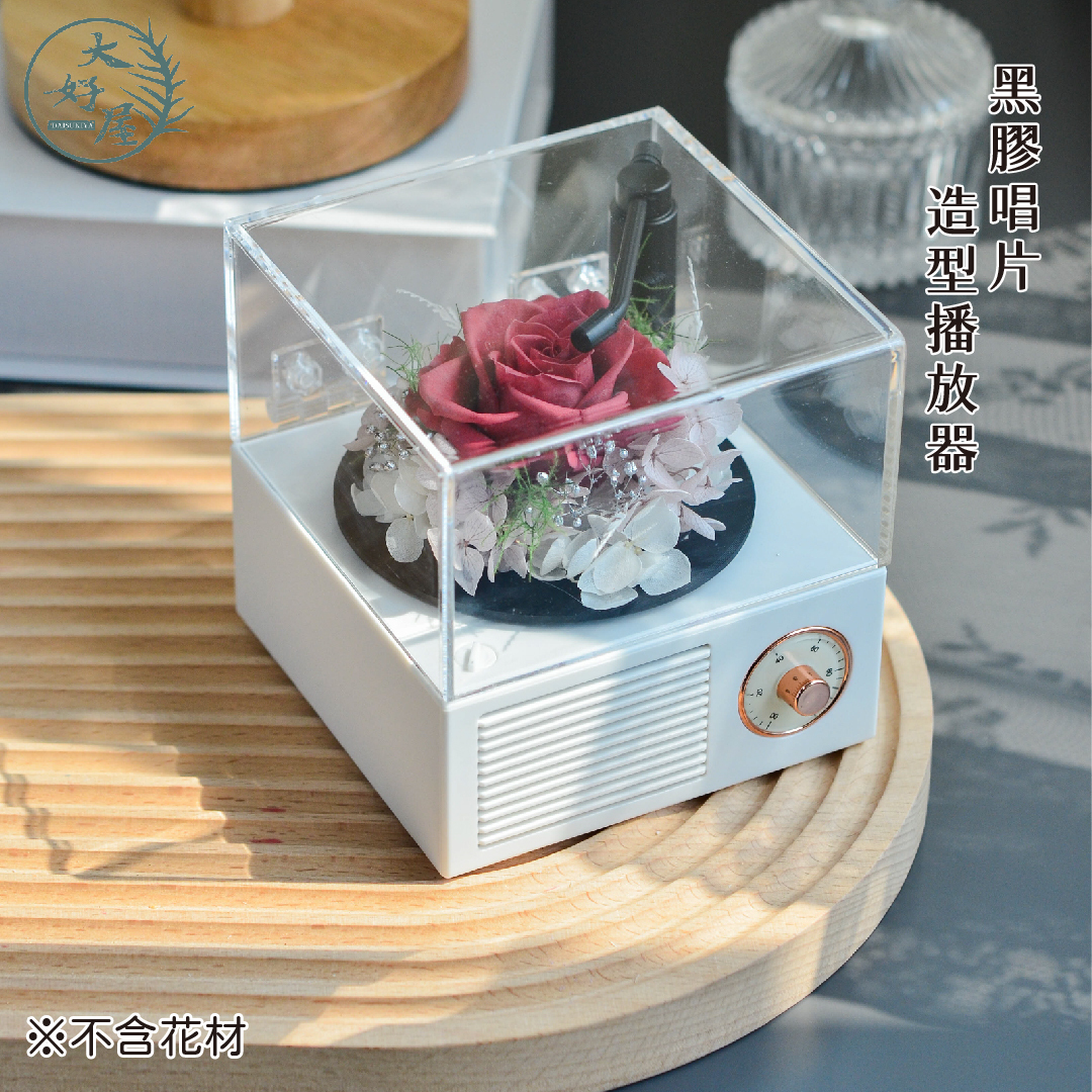 黑膠唱片造型播放器