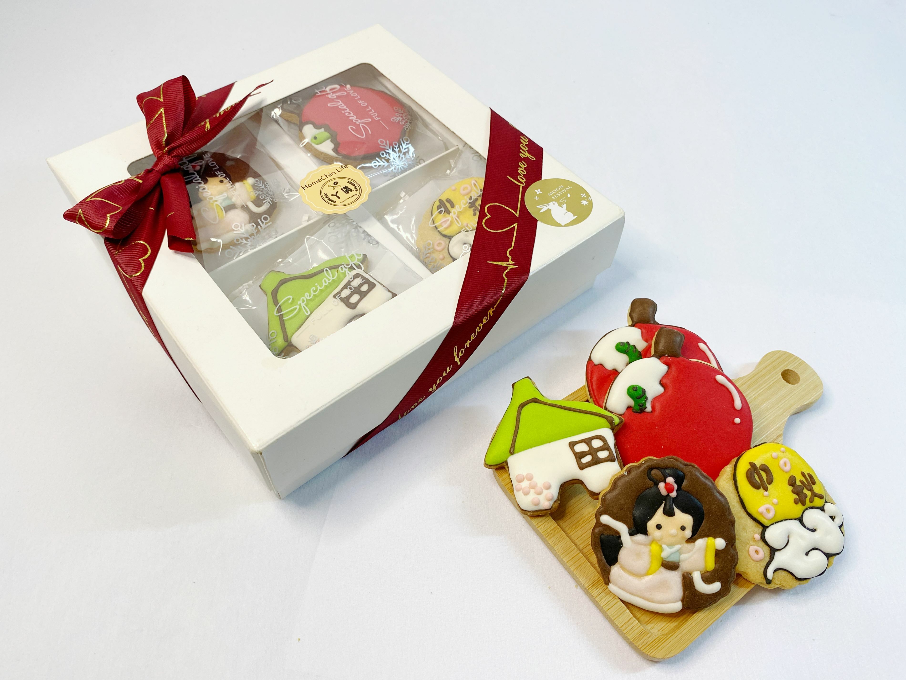 【鴻琴生活】阿儀美食屋_造型糖霜餅禮盒(100g)