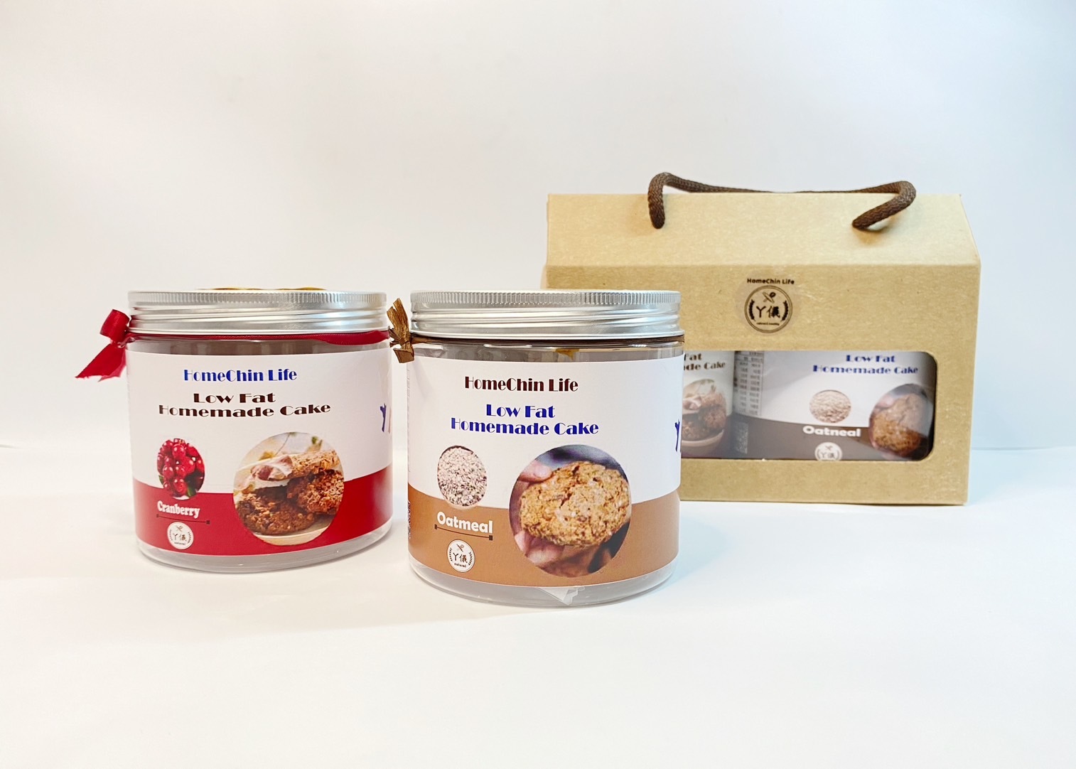 【鴻琴生活】阿儀美食屋_低脂燕麥餅乾健康禮盒(240g)