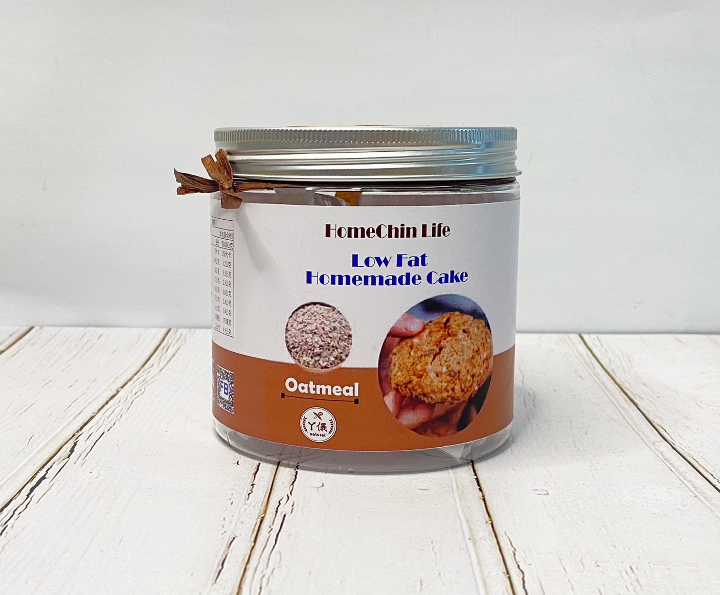 【鴻琴生活】阿儀美食屋_燕麥低脂手工餅乾(240g*2)