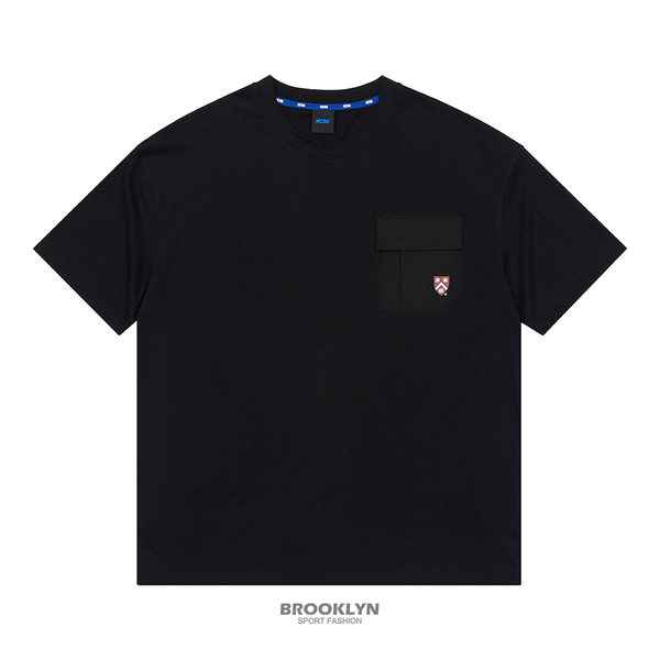 NCAA 短T 哈佛大學 黑色 口袋T 男女  7225503320