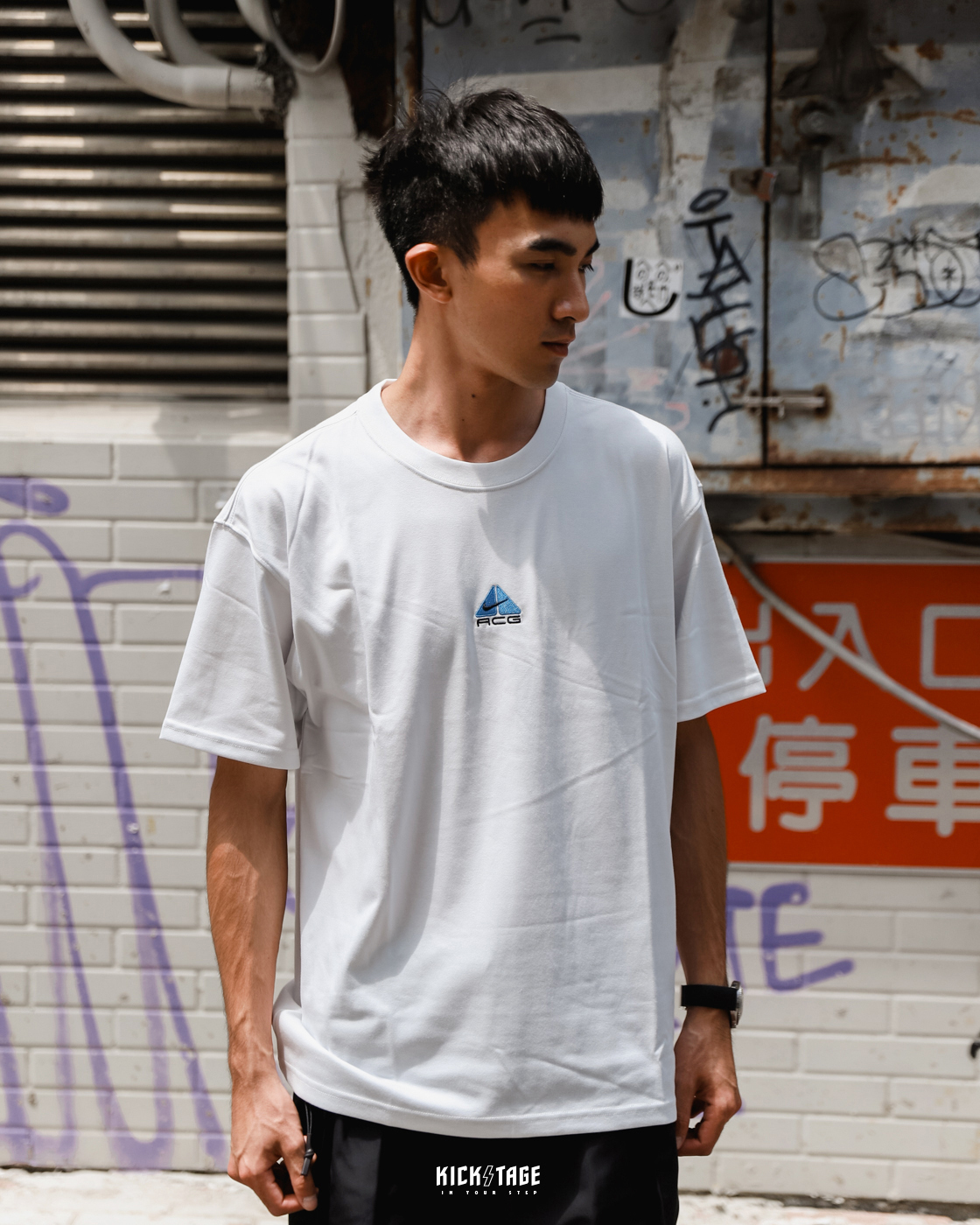 男女款 NIKE ACG TEE 五色 刺繡小LOGO 撞色 休閒 街頭 重磅 短袖 短T【DQ1816】