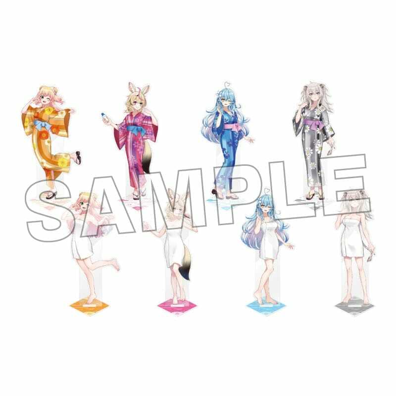 「官方代購」 Hololive x 極樂湯 第3彈  5期生周邊 #10 Big立牌  Nene 獅白 尾丸 Lamy