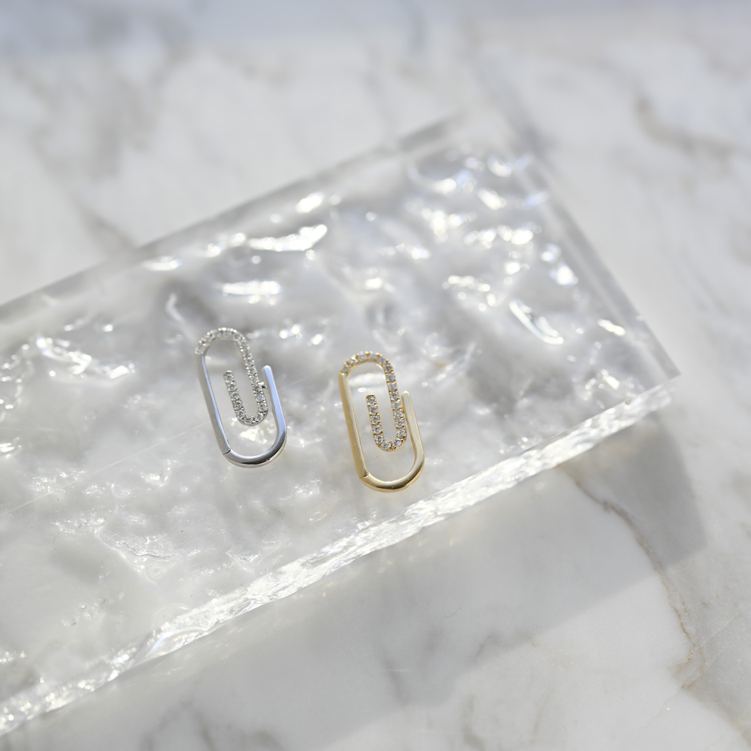 18K PaperClip Perfect Diamond Buckle