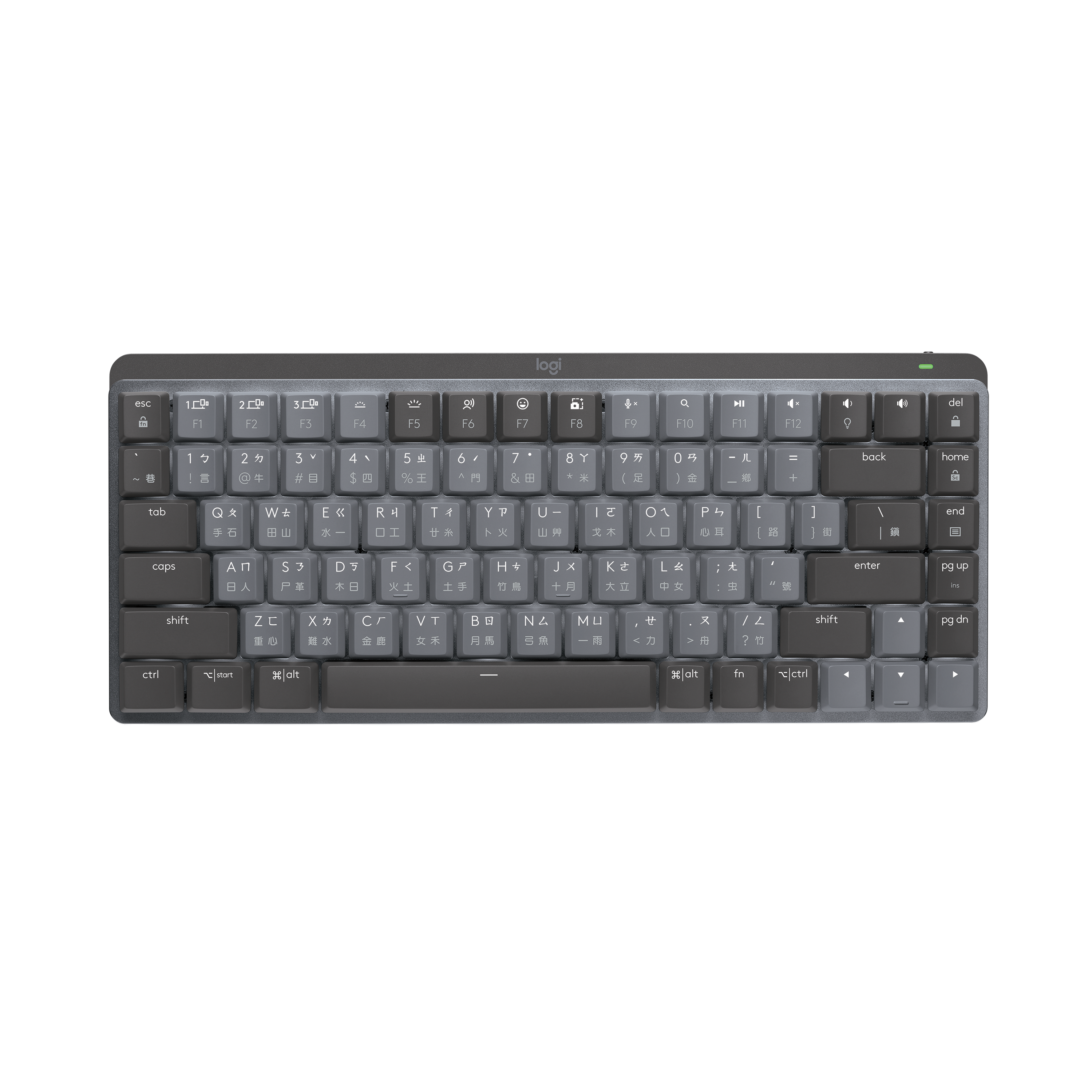 羅技 MX Mechanical Mini 無線智能機械鍵盤(黑)