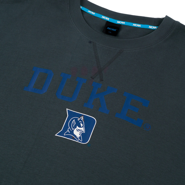 NCAA 短T 中性 杜克 深灰 落肩下擺剪接 短袖 7325103810