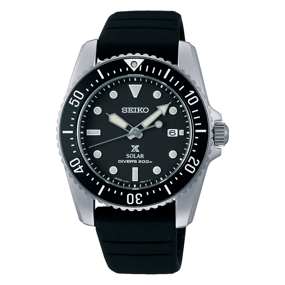 Seiko 精工 Prospex SNE573P1 / SBDN075  Prospex Solar Black Dial Stainless Men's Watch 太陽能 黑色面盤 手錶