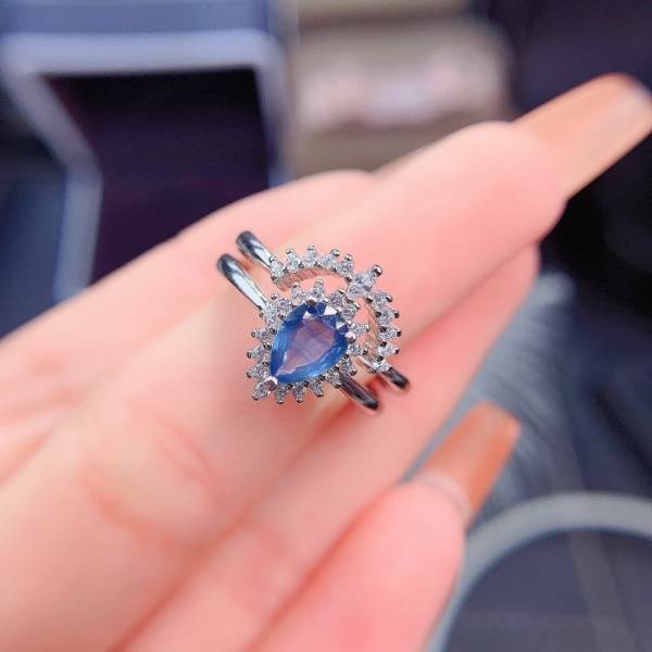 (12.26B)天然藍寶石 戒指