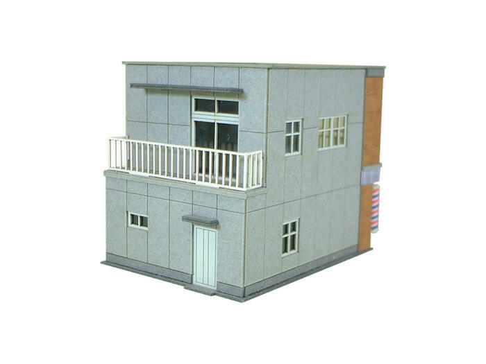 日本sankei 微縮藝術精品_【MP03-21】バーバー