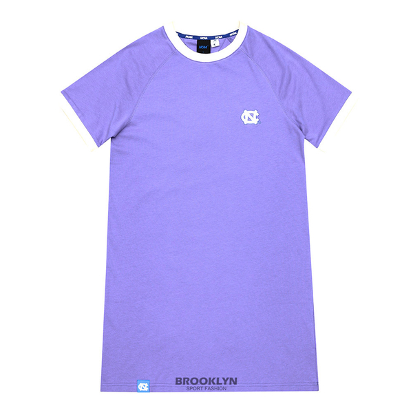 【下殺↘ $399】NCAA 短T 北卡 羅來納 紫色 洋裝 長版 女 7222558191