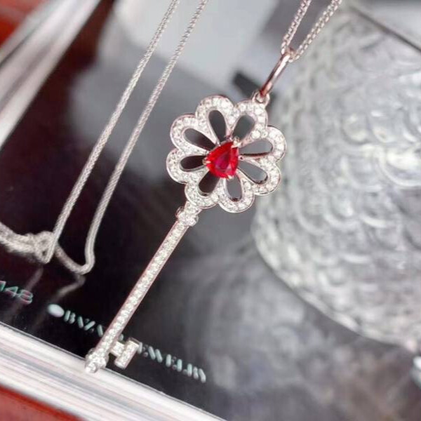 (11.24U)高品質緬甸新燒紅寶石 吊墜