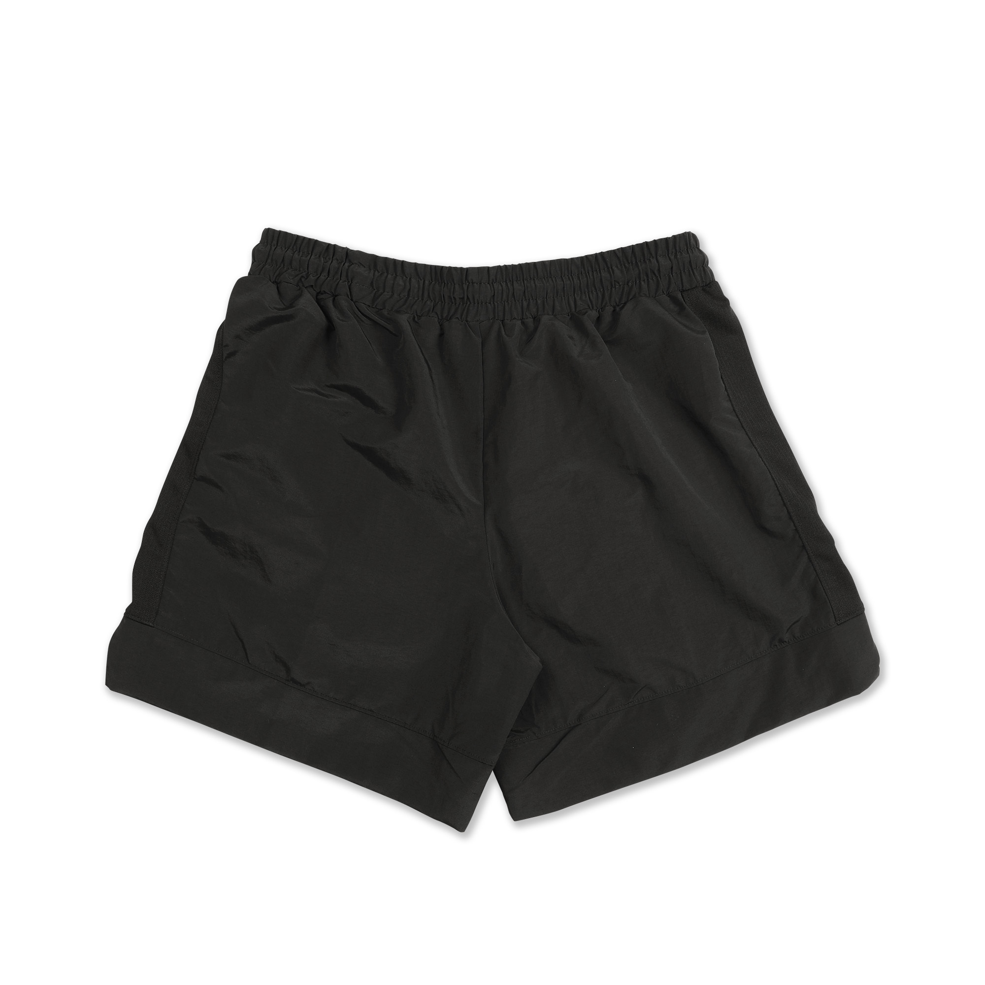 SAMOUFLAGE - Black on Black 膝上尼龍短褲