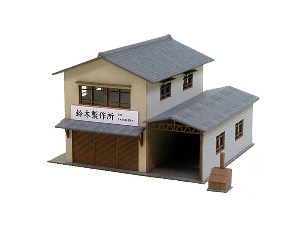 日本sankei 微縮藝術精品_【MP03-30】町工場Ａ