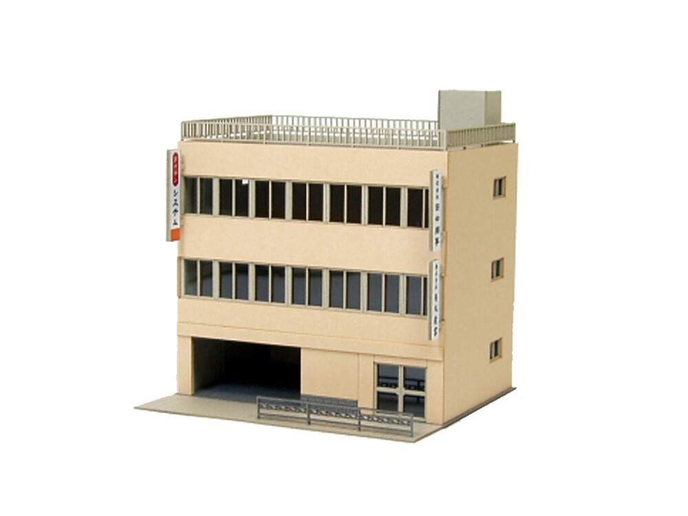 日本sankei 微縮藝術精品_【MP03-32】ビルＡ