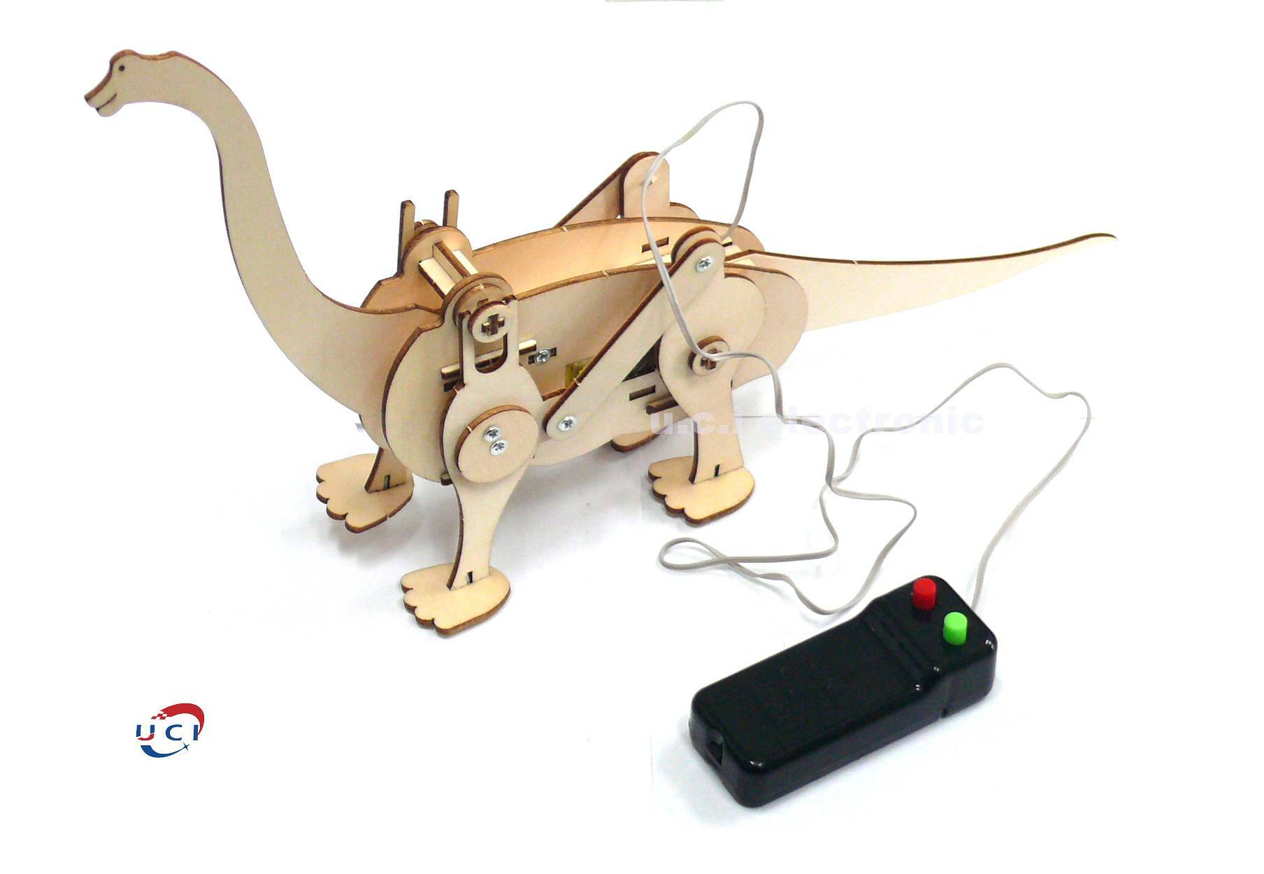 【UCI電子】(二F)  DIY遙控恐龍  腕龍 學習教具手工科技小製作學生科學實驗