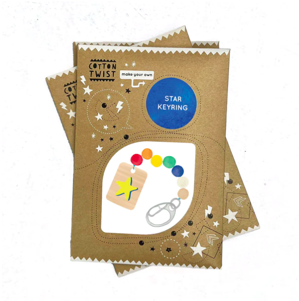 字母-紙袋 | DIY串珠鑰匙圈