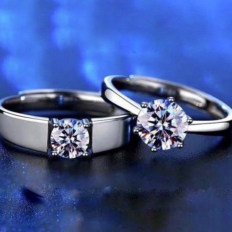 B款 莫桑鑽對戒