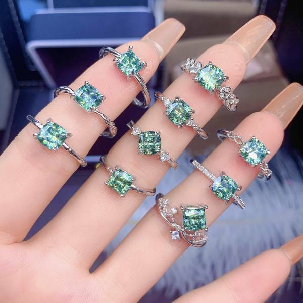 925銀戒指 經典款高級莫桑鑽