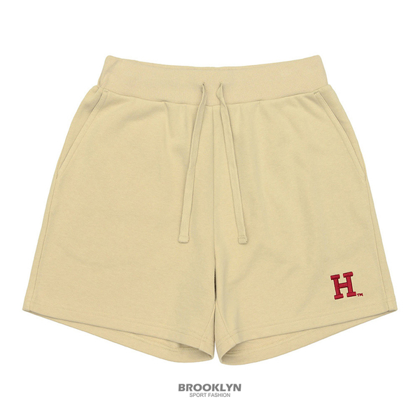 【下殺↘ $399】NCAA 短褲 哈佛大學 卡其 5分 短棉褲 女  7222550332