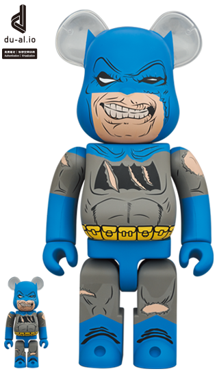 [現貨] BE@RBRICK BATMAN (TDKR:The Dark Knight Triumphant) 100％ & 400％