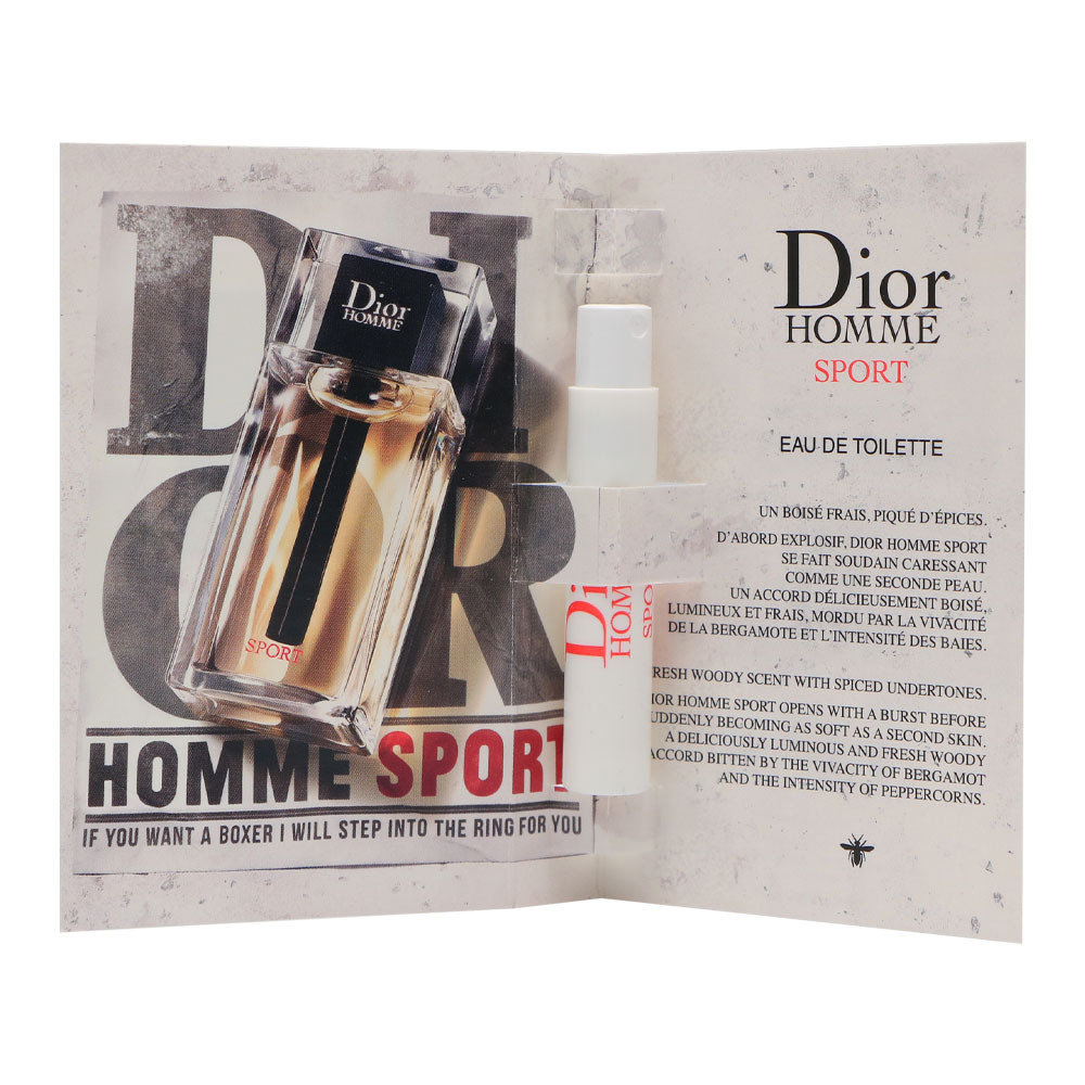 Dior 迪奧 HOMME SPORT 男性淡香水 1ml 針管
