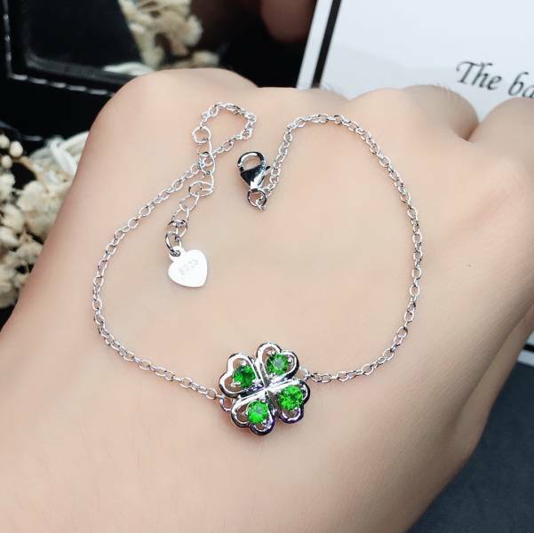 925銀手鍊 透輝石