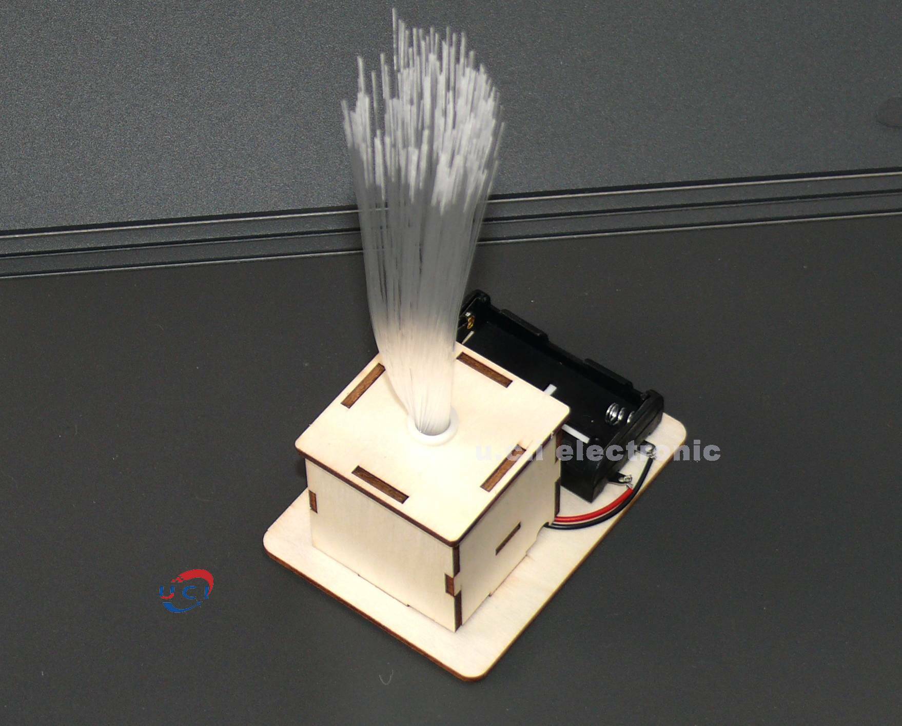 【UCI電子】(二Y-2)  DIY七彩光纖燈 科技小製作 創意發明手工 材料科學實驗 diy材料包