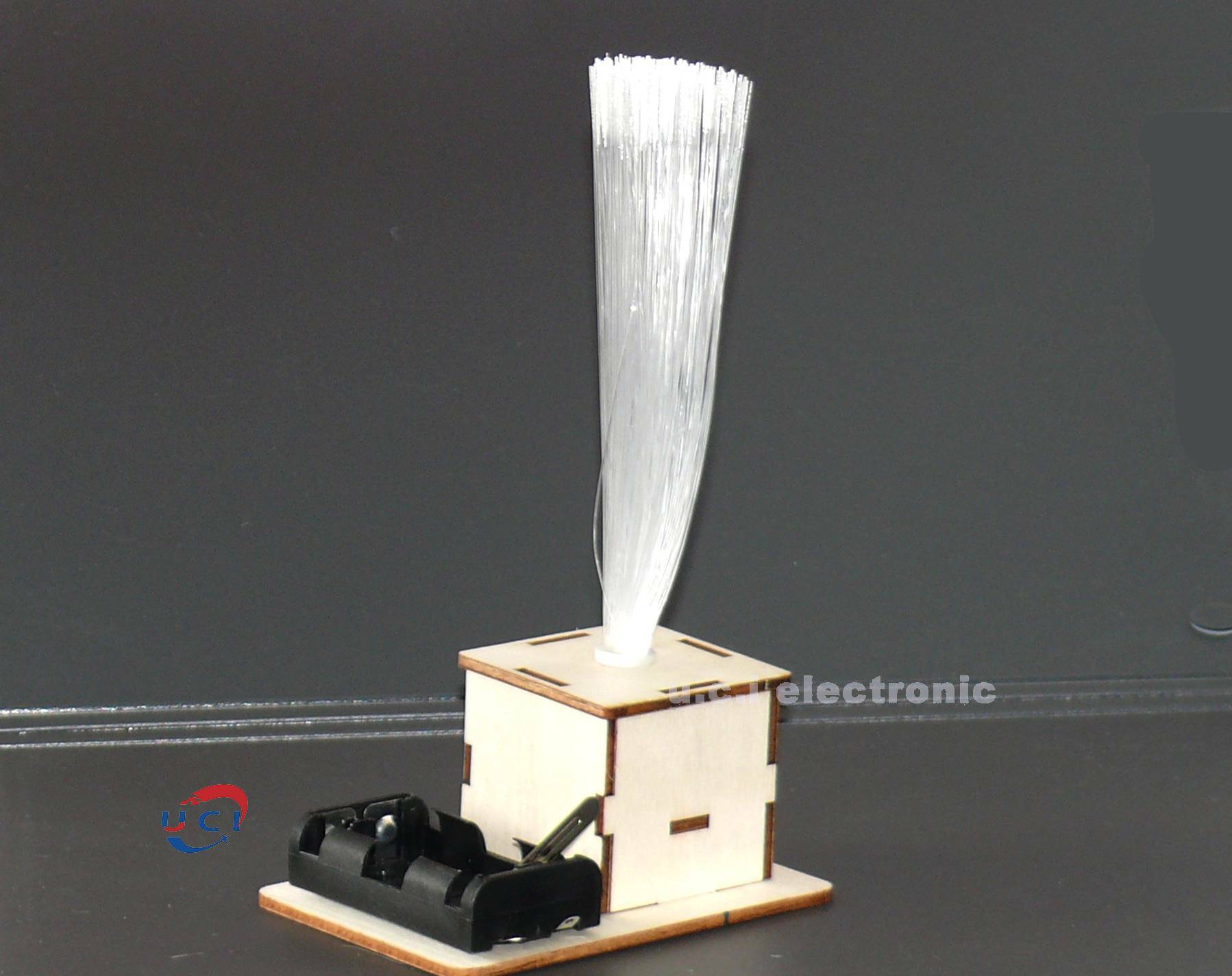 【UCI電子】(二Y-2)  DIY七彩光纖燈 科技小製作 創意發明手工 材料科學實驗 diy材料包