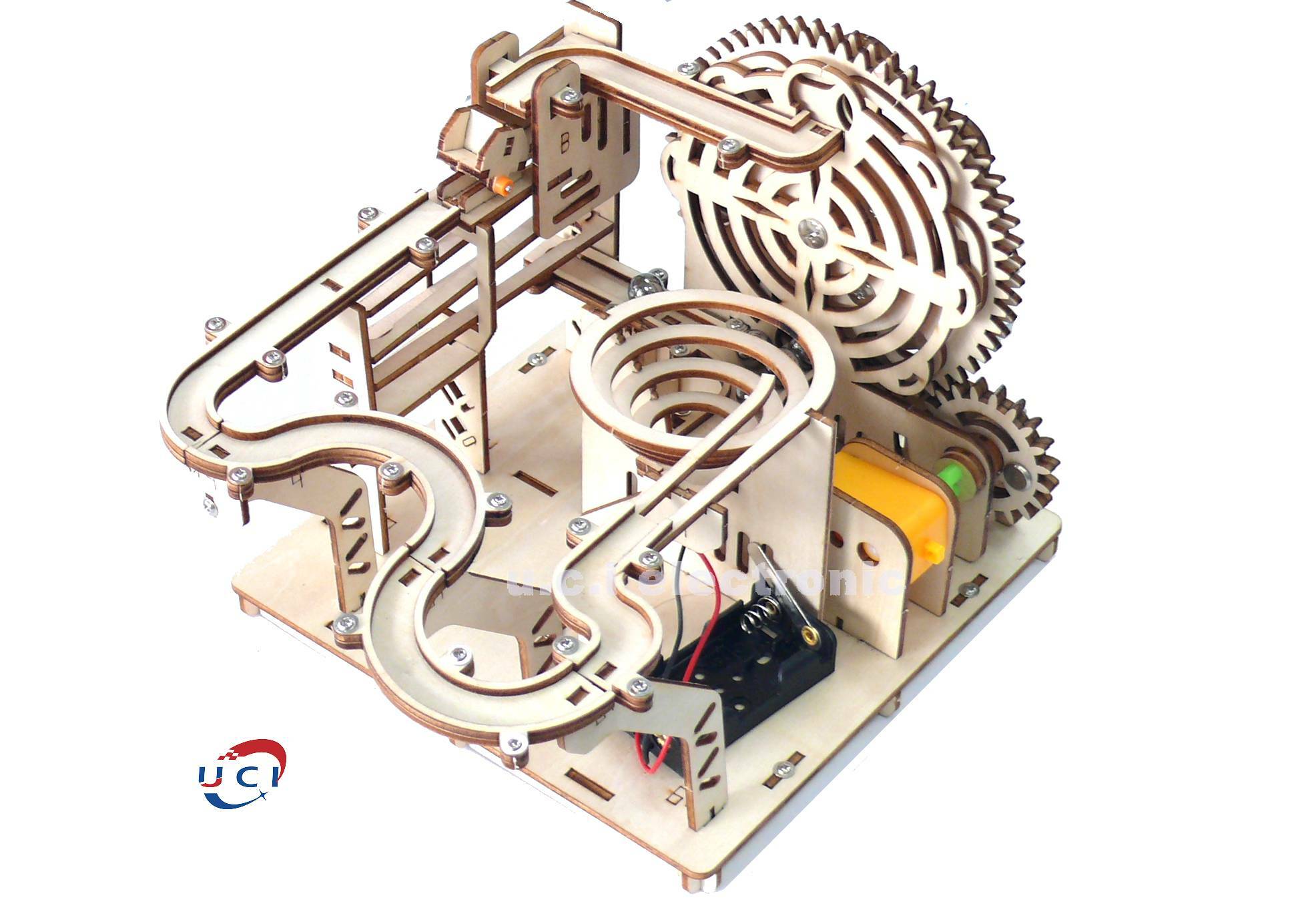【UCI電子】(二H-1) DIY材料包  軌道滾珠 科技小製作 創意發明手工 材料科學實驗