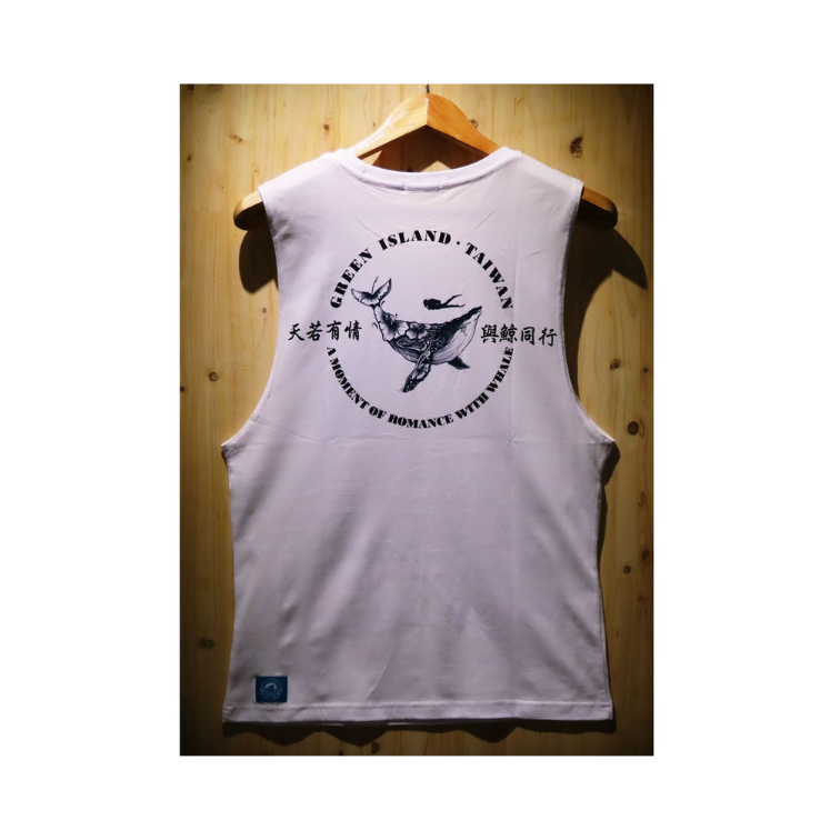 ※SEA BOY 長版背心『與鯨同行』