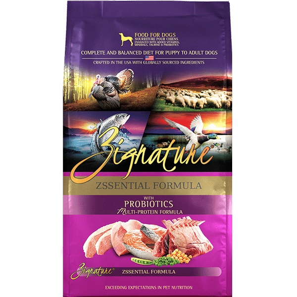 Zignature Zssential Formula Dry Dog Food．4lb/12.5lb/25lb