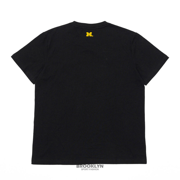 【下殺↘ $399】NCAA 短T 中性 密西根 黑黃 立體大LOGO 休閒 男女  7225501420