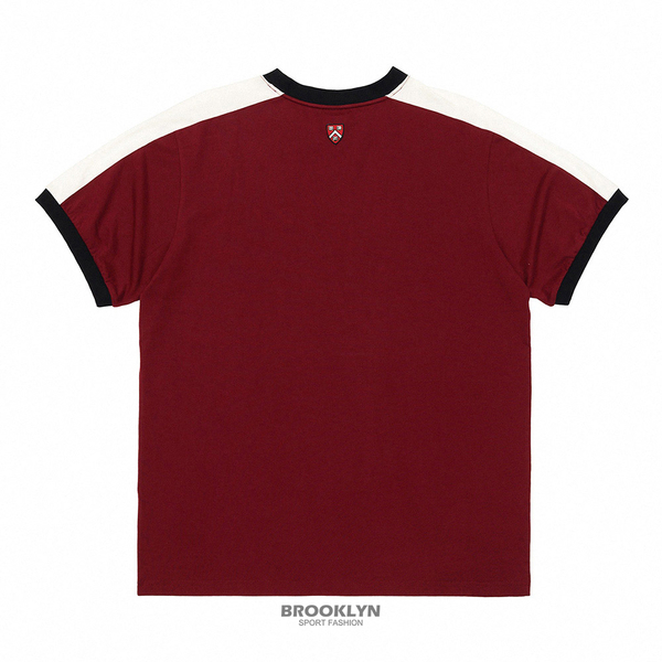 【下殺↘ $399】NCAA 短T 哈佛 小LOGO 酒紅 短袖 男女  7225500440